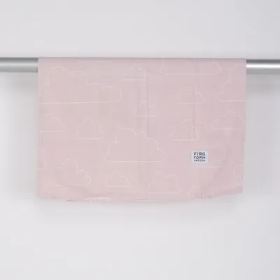 Couverture de bébé (Rose, Blanc) de Färg & Form