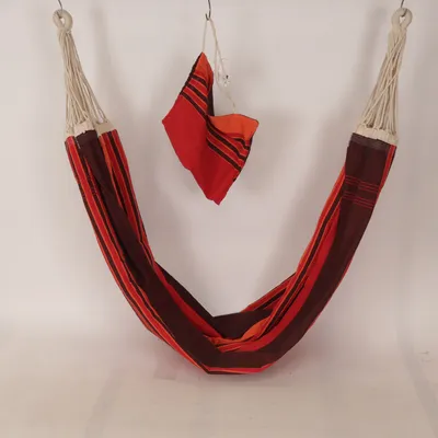 Hamac (Marron, Rouge, Orange) de Amazonas Coton, Polyester recyclé