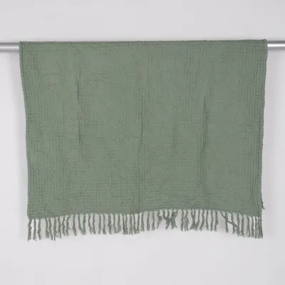 Filt (Grön) från Elsaform Bomull