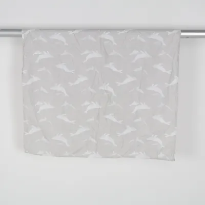Baby blanket (Gray, White) from Newbie by KappAhl