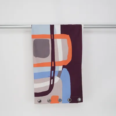 Øjenlågsgardin (Lilla, Flerfarvet) fra Marimekko