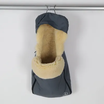 Kørepose (Blå, Beige) fra Naturkind Uld