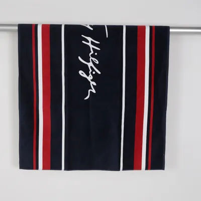 Badlakan (Blå, Röd, Vit) från Tommy Hilfiger Bomull