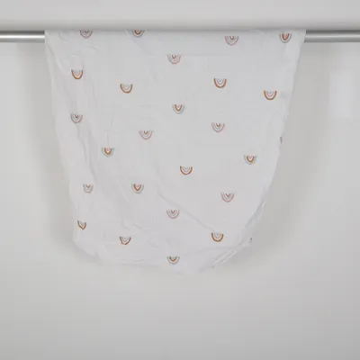 Stræklagen (Hvid, Flerfarvet) fra H&M Home Bomuld