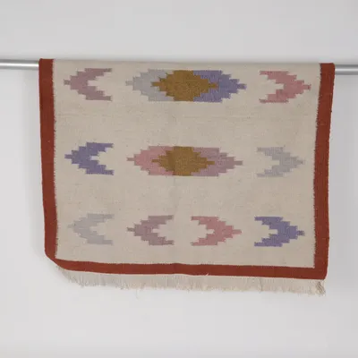 Röllakan rug (Beige, Multicolored)