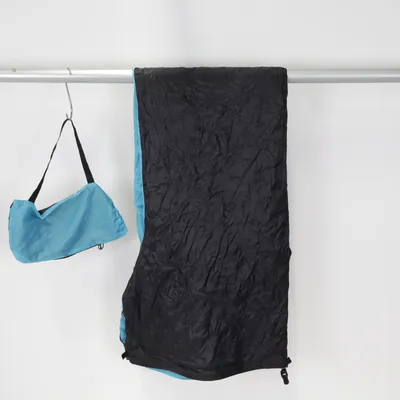 Oppustelig sofa (Blå, Sort)
