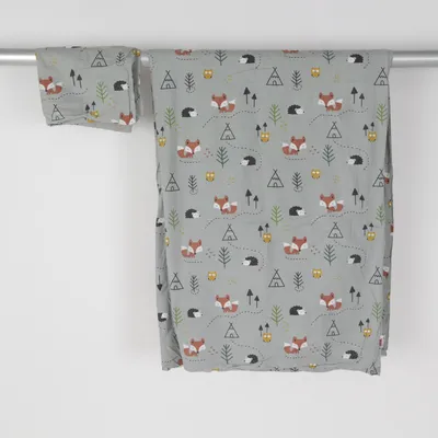 Bed set (Gray, Multicolored) from Alice & Fox Cotton