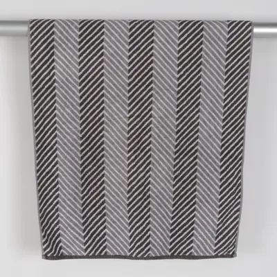 Badlakan (Grå, Vit) från Hemtex Bomull