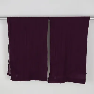 Rideau passe tringle (Violet) de Jotex Coton, Polyester