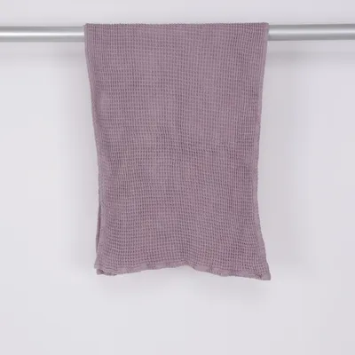 Towel (Purple) from Urbanara Cotton