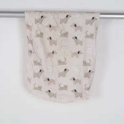 Stræklagen (Beige, Flerfarvet) fra H&M Home Bomuld