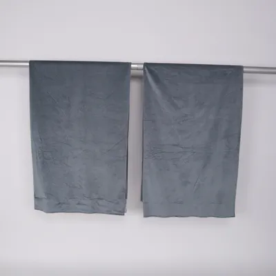 Plooigordijnen (Blauw) van Ellos Polyester