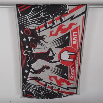 Flag (Black, Red, White, Multicolored) from EMP Polyester