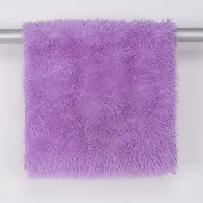 Long pile rug (Purple)