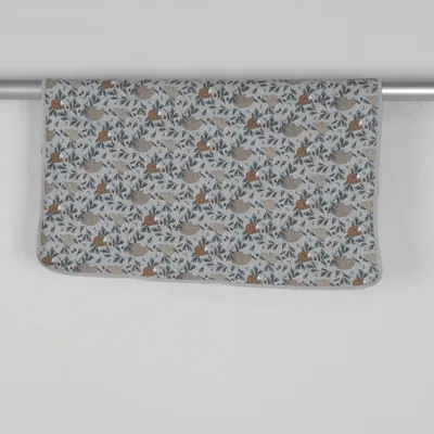 Babyfilt (Vit, Grå, Brun) från H&M Home Bomull