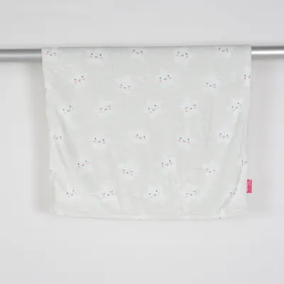 Babyfilt (Vit, Flerfärgad) från My Baby Polyester