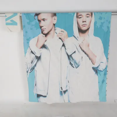 Bed set (White, Blue, Black) from Marcus & Martinus Cotton