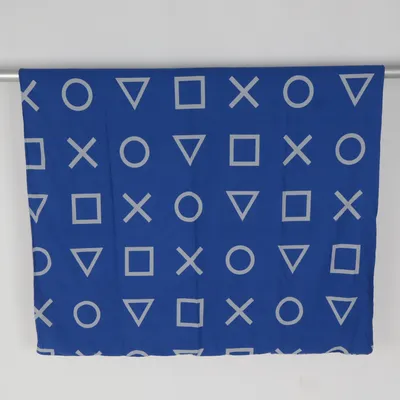 Dekbedovertrek (Blauw, Wit) van Playstation