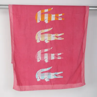 Badlakan (Rosa, Flerfärgad) från Lacoste Bomull