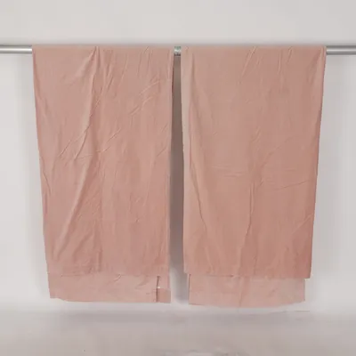 RIdeau occultant (Rose) de H&M Home Coton