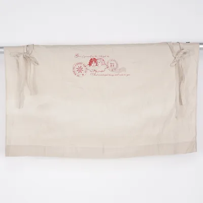 Hissgardin (Beige) från Hissgardin Linne, Viskos