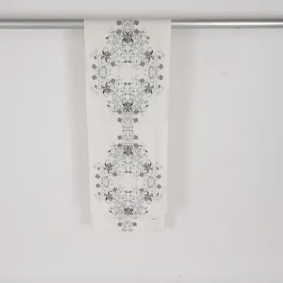 Table runner (White, Black) from Almedahls Cotton