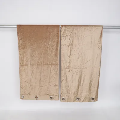 Zonverduisterende gordijnen (Beige) van Zara Home Katoen, Viscose
