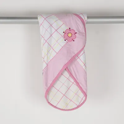 Baby blanket (Pink, White, Yellow) from Ferretti Cotton, Polyester