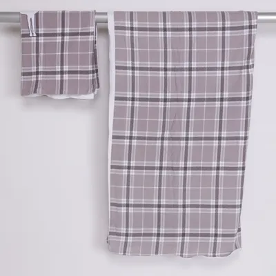 Bäddset (Grå, Vit) från Essenza Home Bomull