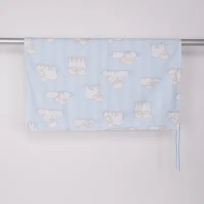 Sänghimmel (Blå, Vit) från Julius Zöllner Bomull