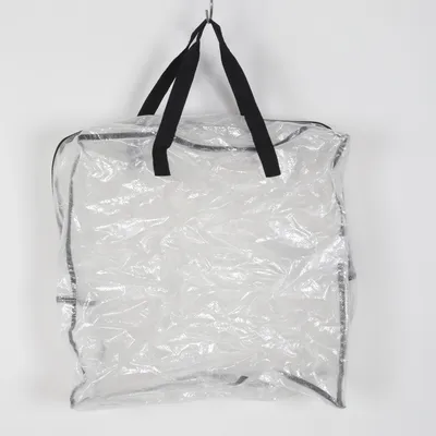 Tygpåse (Transparent, Svart) från IKEA