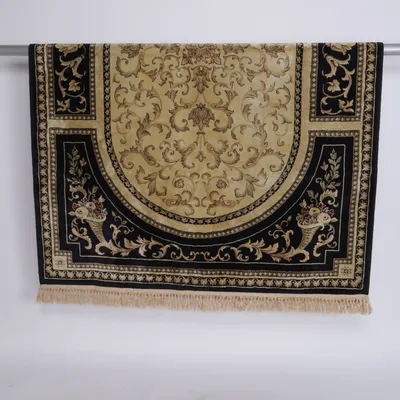 Orientalske tæpper (Sort, Beige, Flerfarvet) Uld