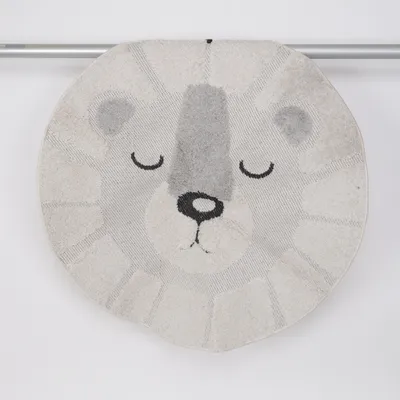 Short pile rug (White, Gray) from Sand The Red Carpet