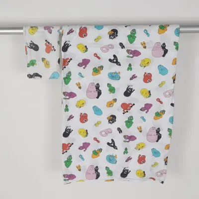 Bäddset (Vit, Flerfärgad) från Barbapapa