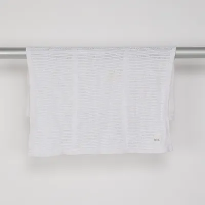 Babyfilt (Vit) från Minitude Bomull