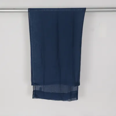 Gordijn aan roede (Blauw) van Rusta Home Polyester