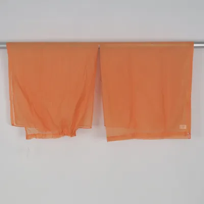 Pleat curtain (Orange) from My Home Polyester