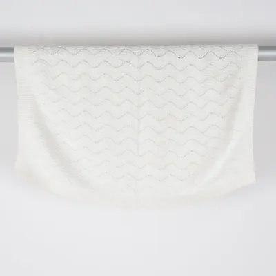 Baby blanket (Beautiful knitted baby blanket ) from Newbie by KappAhl Cotton, Organic cotton