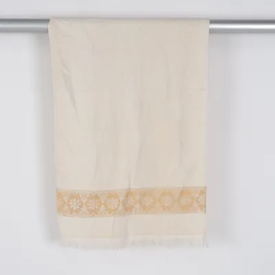 Badehåndklæde (Beige) fra JCPenney Bomuld, Polyester