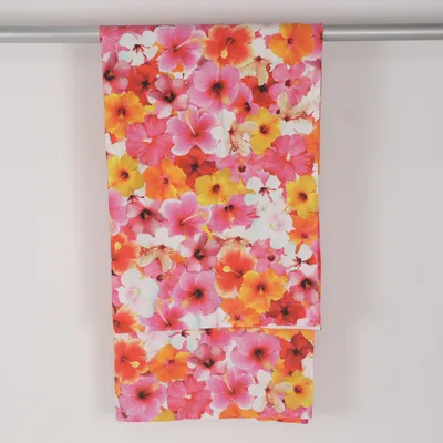 Plooigordijnen (Roze, Geel, Oranje) van Åhléns Katoen