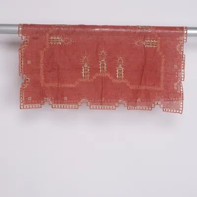 Bordsduk (Brun, Orange, Guldfärgad)