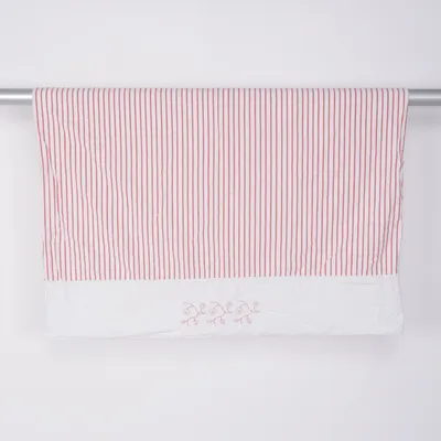 Duvet cover (White, Red) from IKEA Cotton