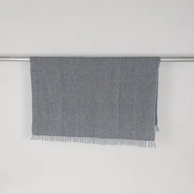 Blanket (Blue, Beige) from A.U Maison Cotton, Polyester