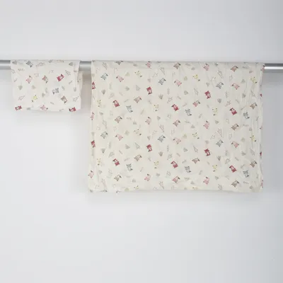 Bäddset (Beige, Flerfärgad) från Björna Bomull