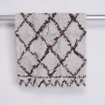 Badrumsmatta (Vit, Flerfärgad) från H&M Home Bomull