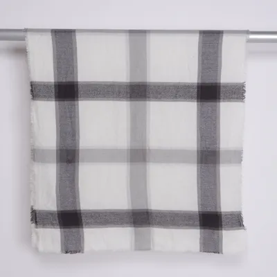 Filt (Vit, Silverfärgad) från H&M Akryl