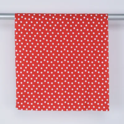 Stoffen (Rood, Wit) van Rest Polyester