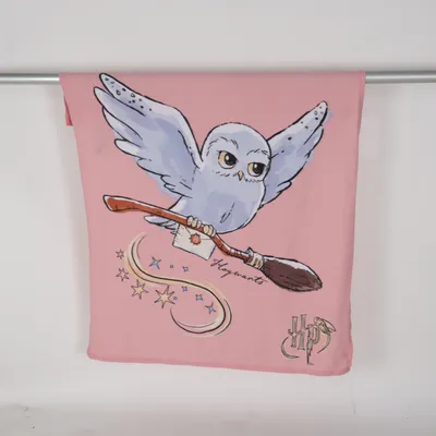 Tæpppe (Pink, Flerfarvet) fra Harry Potter Polyester