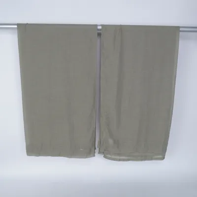 Gordijn aan roede (Groen) van Ellos Home Polyester