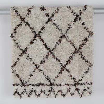 Badrumsmatta (Vit, Flerfärgad) från H&M Home Bomull